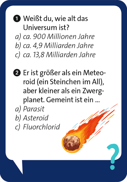 Moses - Pocket Quiz junior Weltraum Bild 2