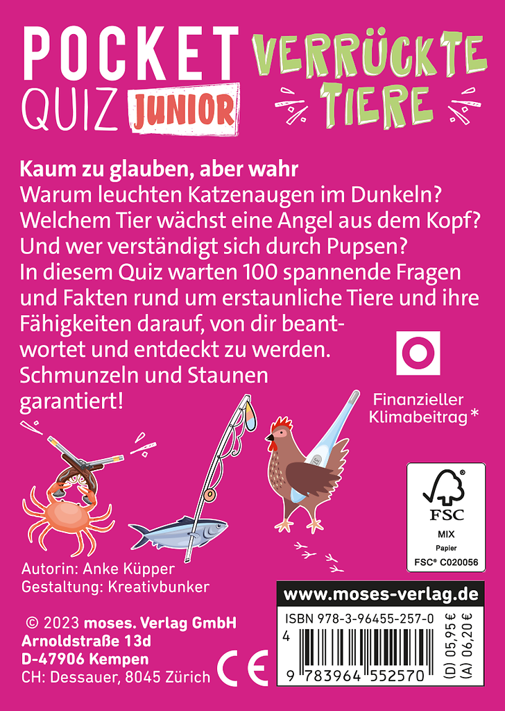 Moses - Pocket Quiz junior Verrückte Tiere Bild 4