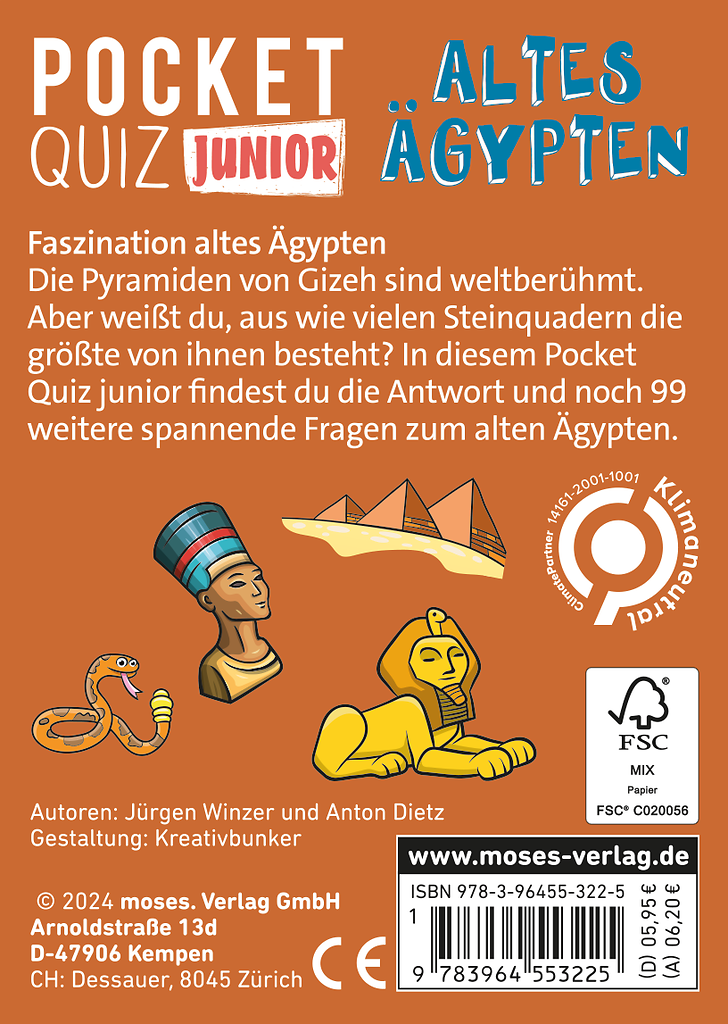 Moses - Pocket Quiz junior Altes Ägypten Bild 7