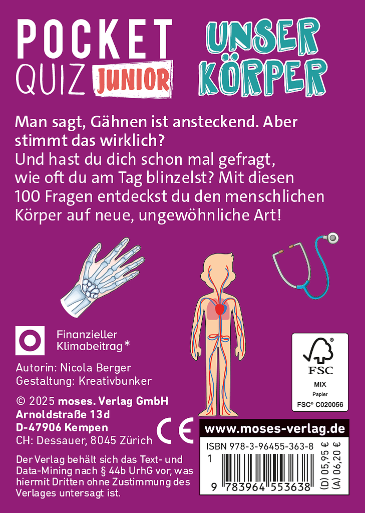 Moses - Pocket Quiz junior Unser Körper Bild 7