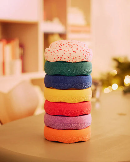 Stapelstein® Blush Special Original Mini rainbow + Gratis mini Stein