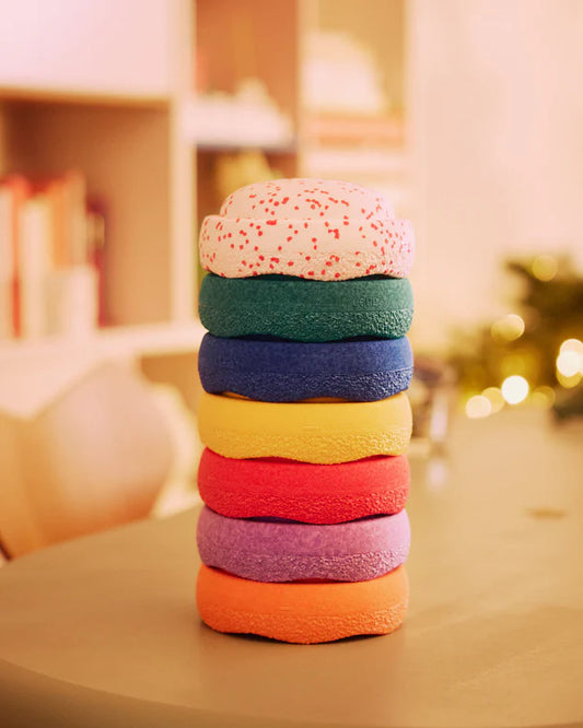 Stapelstein® Blush Special Original Mini rainbow + Gratis mini Stein