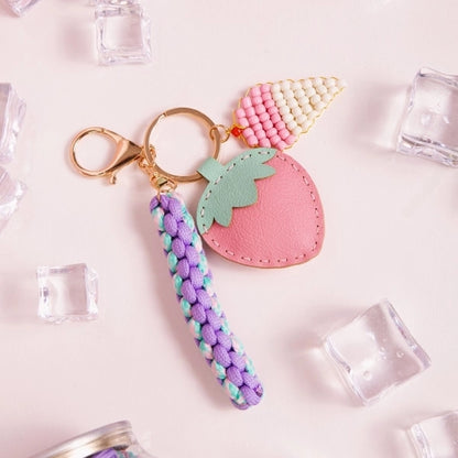 La Petite Épicerie - DIY Set Anhänger - Erdbeermilch