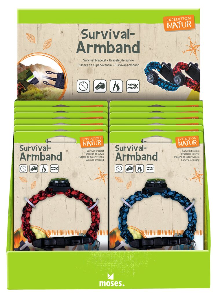 Moses - Expedition Natur Survival-Armband Stück
