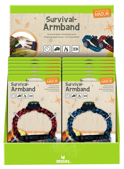 Moses - Expedition Natur Survival-Armband Stück
