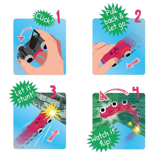 Trendhaus - SPEED Salto-Aufzieh-Auto