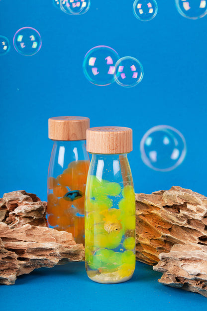Petit Boum - Sensorikspielzeug  Sound Bottle - Pufferfish