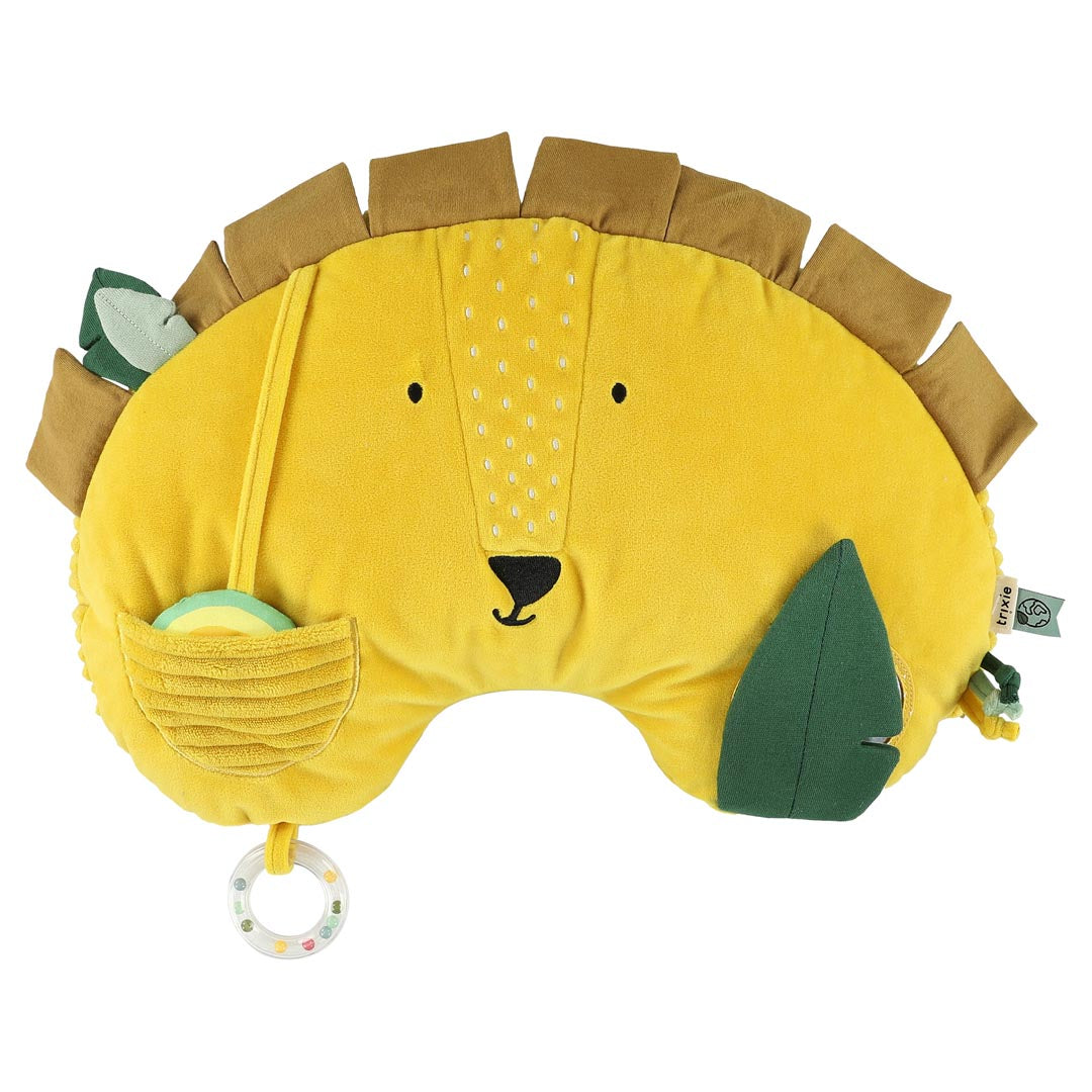 Weiches Greifkissen Mr. Lion mit Löwengesicht von Trixie