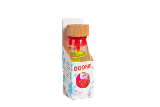 Petit Boum - Sensorikspielzeug Bottle Move Spiral - Pink