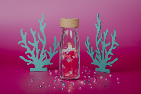 Petit Boum - Sensorikspielzeug Bottle Move - Sea Sparkle