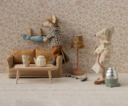 Miniatur-Couch Mable von Maileg für Puppenhaus, beige Polstersofa