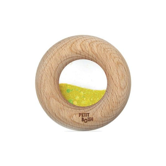 Petit Boum - Sensorikspielzeug Calm Donut - Gelb