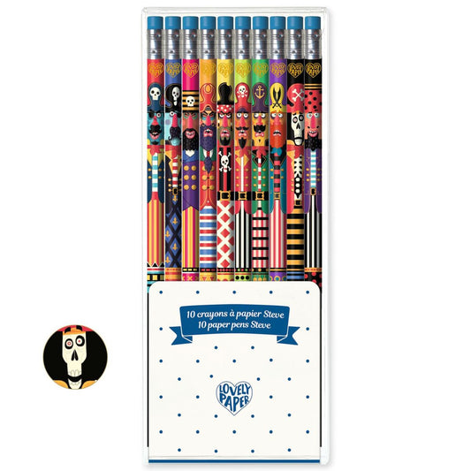 Djeco - 10 Bleistifte Steve - DD03752-B-RVB_1200