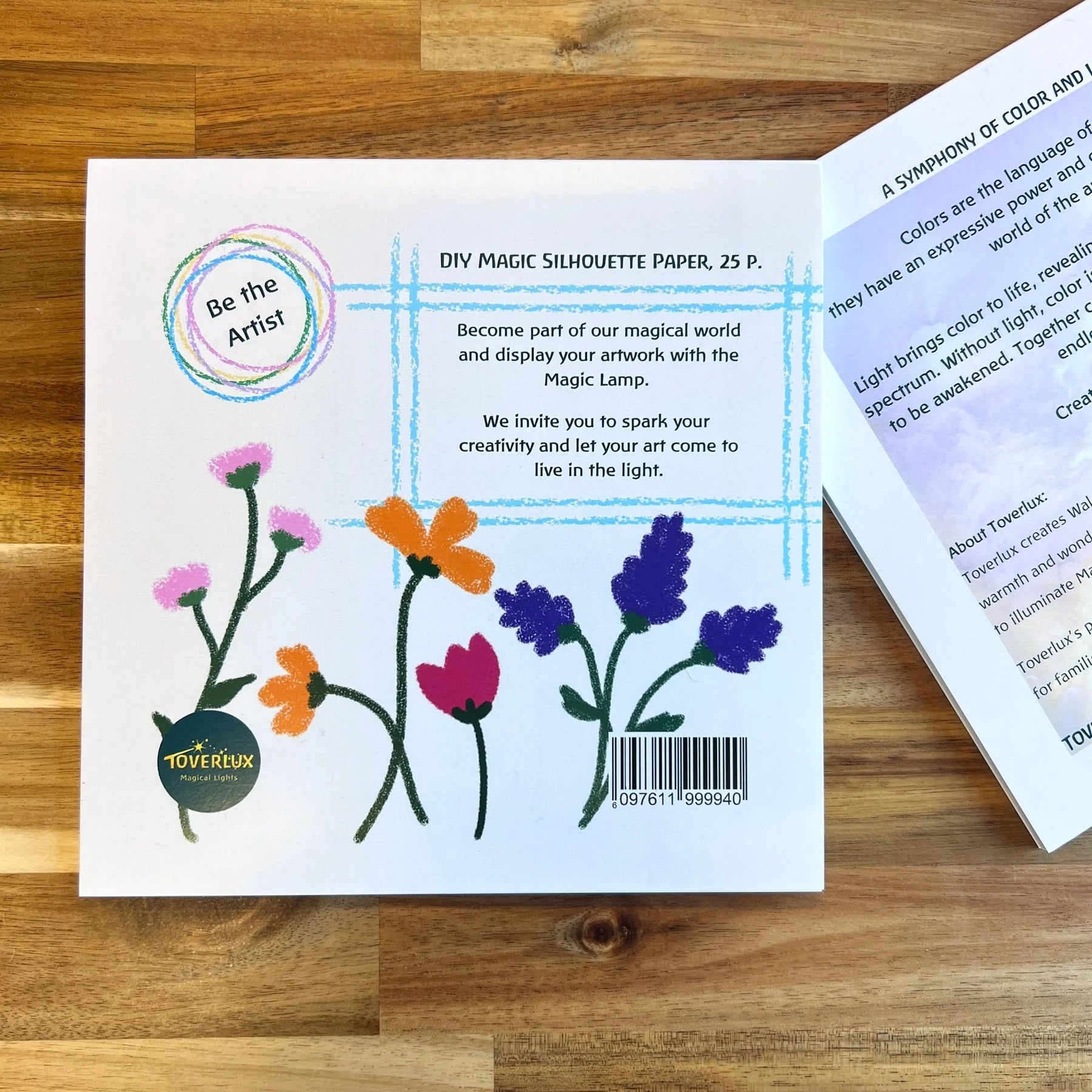 DIY Silhouettenpapier für Toverlux Lampe mit Naturmotiven zur Schattenprojektion