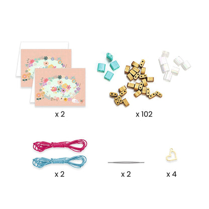 Djeco - Schmuck basteln: Blumen Bild 5