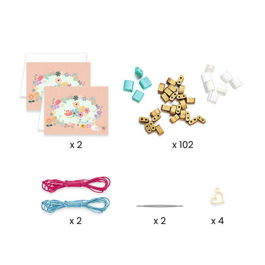 Djeco - Schmuck basteln: Blumen Bild 5