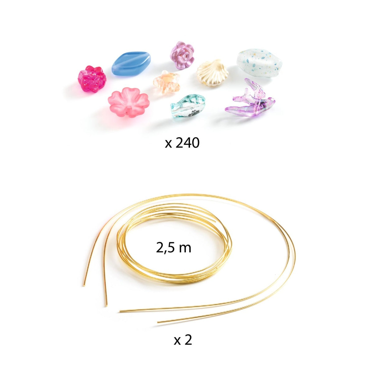 Djeco - Duo de tiares. lila Bild 4