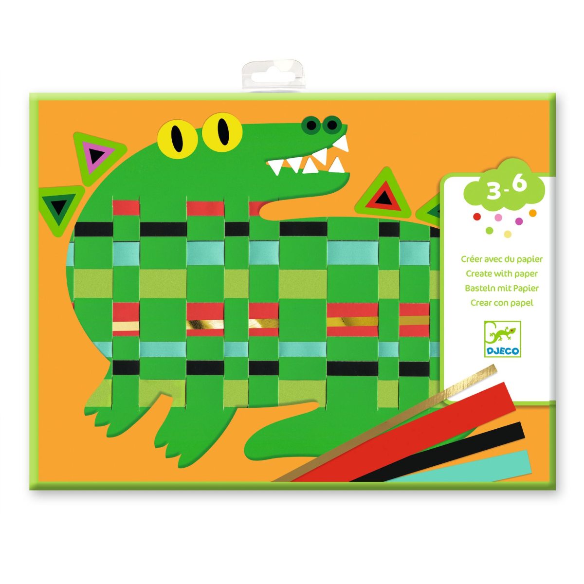 Djeco - Basteln 3-6: Flechtpapier - DJ00088-B3D-RVB_1200