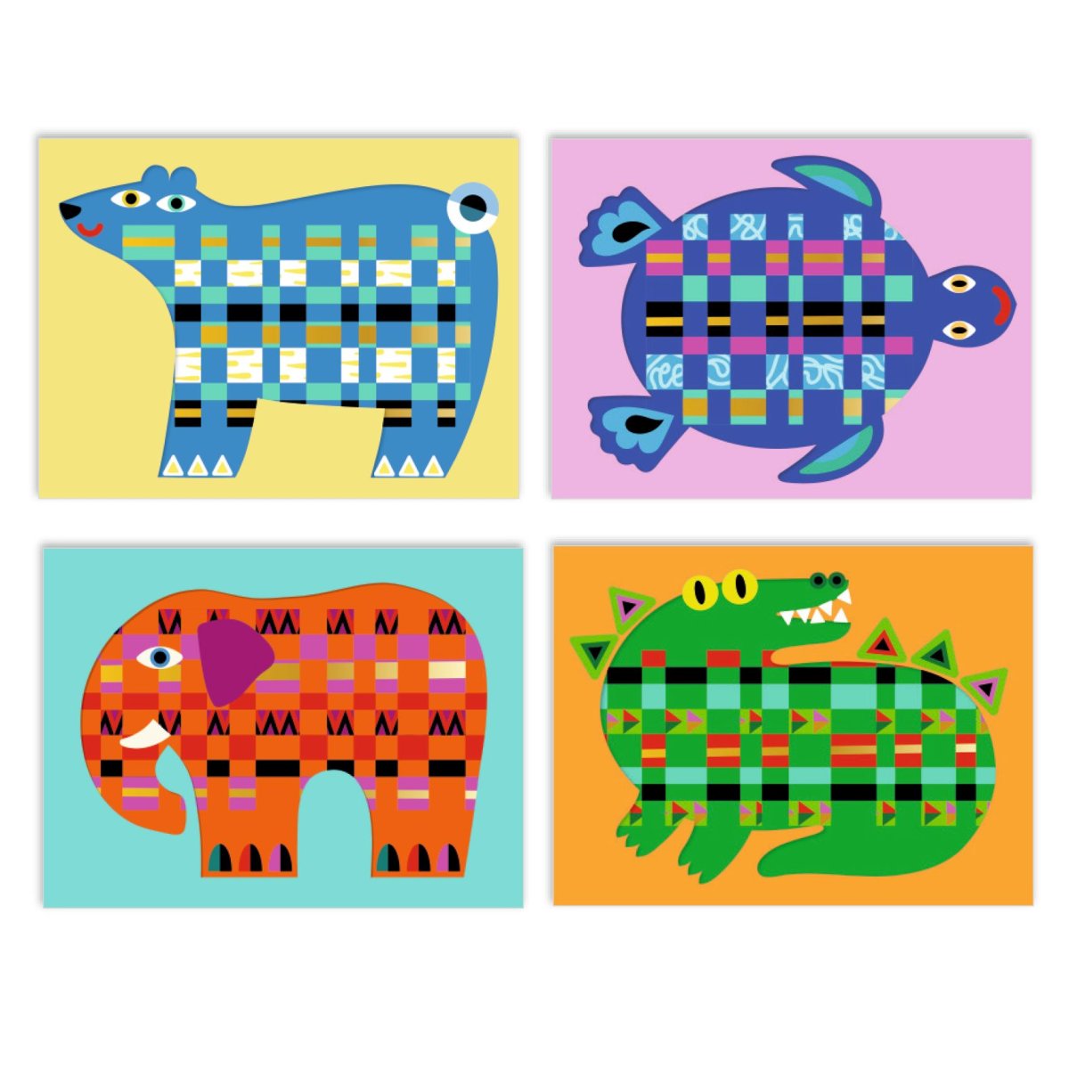 Djeco - Basteln 3-6: Flechtpapier - DJ00088-C-RVB_1200