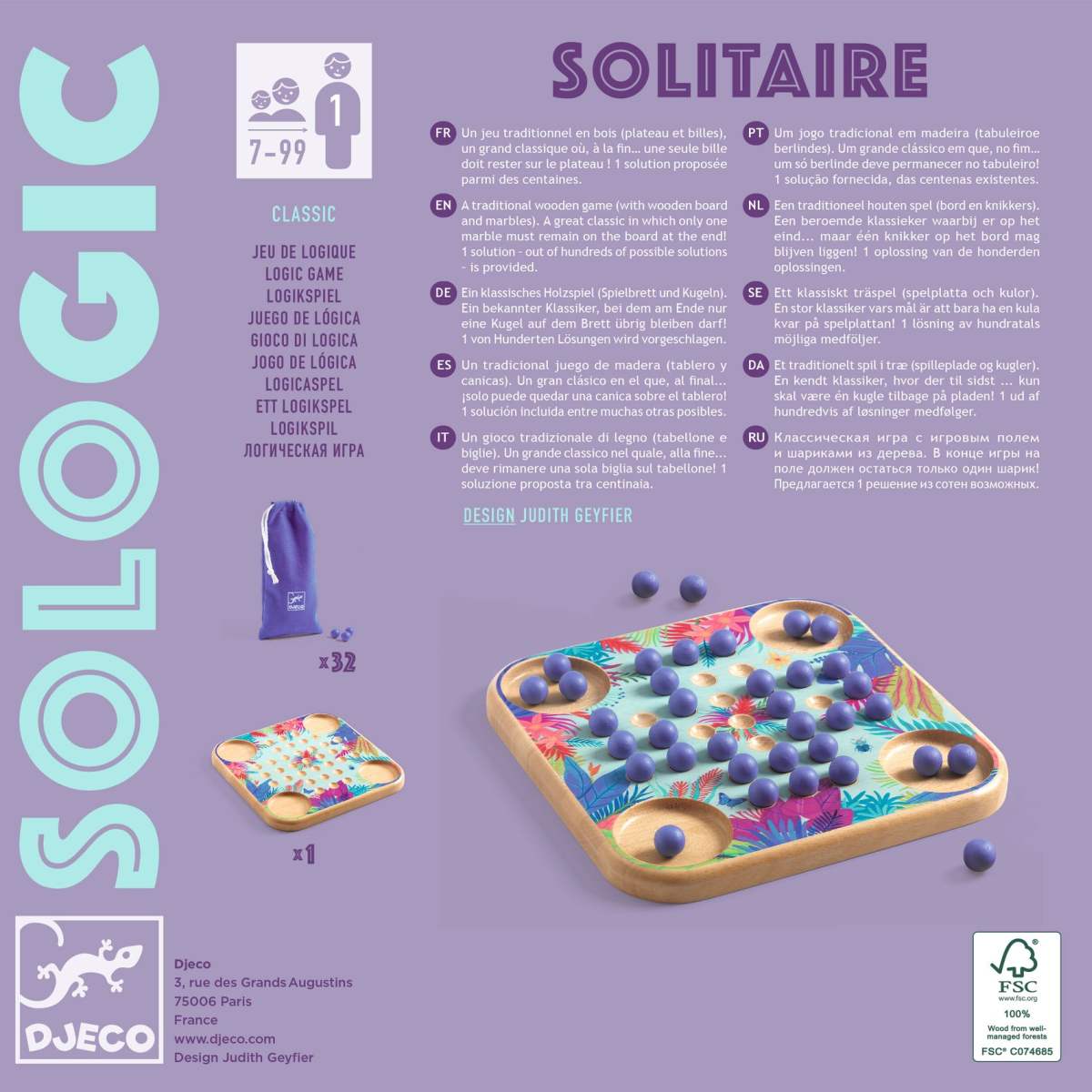 Djeco - SOLOGIC: Solitaire - DJ00813-B2-RVB_1200
