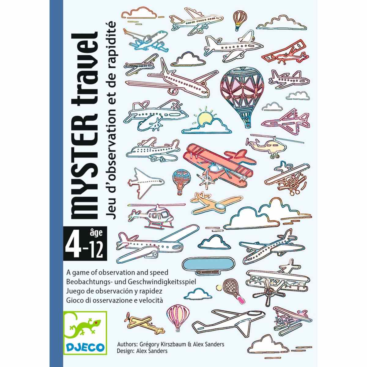 Djeco - Kartenspiel: Myster Travel Bild 1