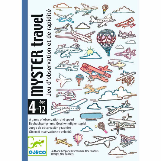 Djeco - Kartenspiel: Myster Travel Bild 1