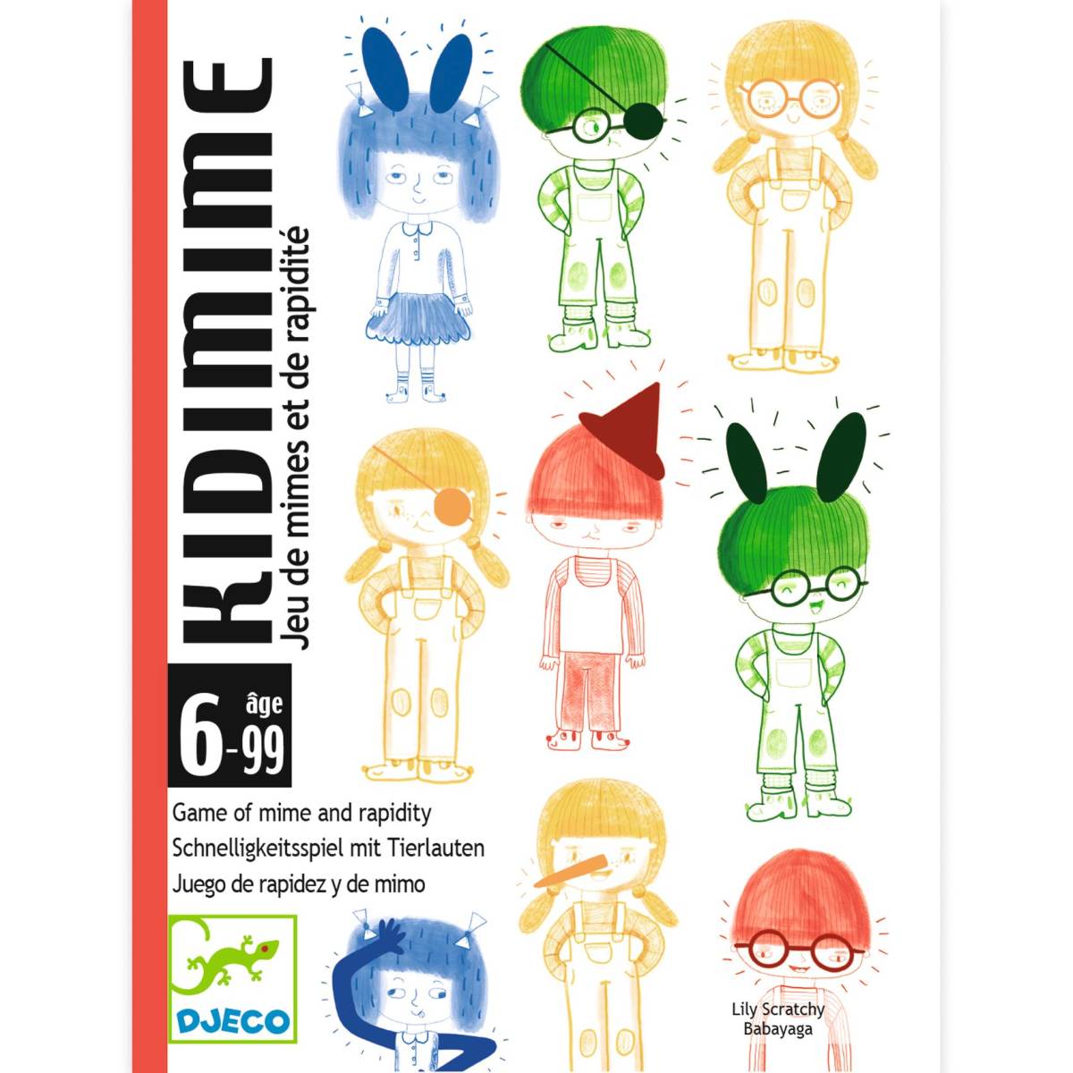 Djeco - Kartenspiele: Kidimime Bild 1