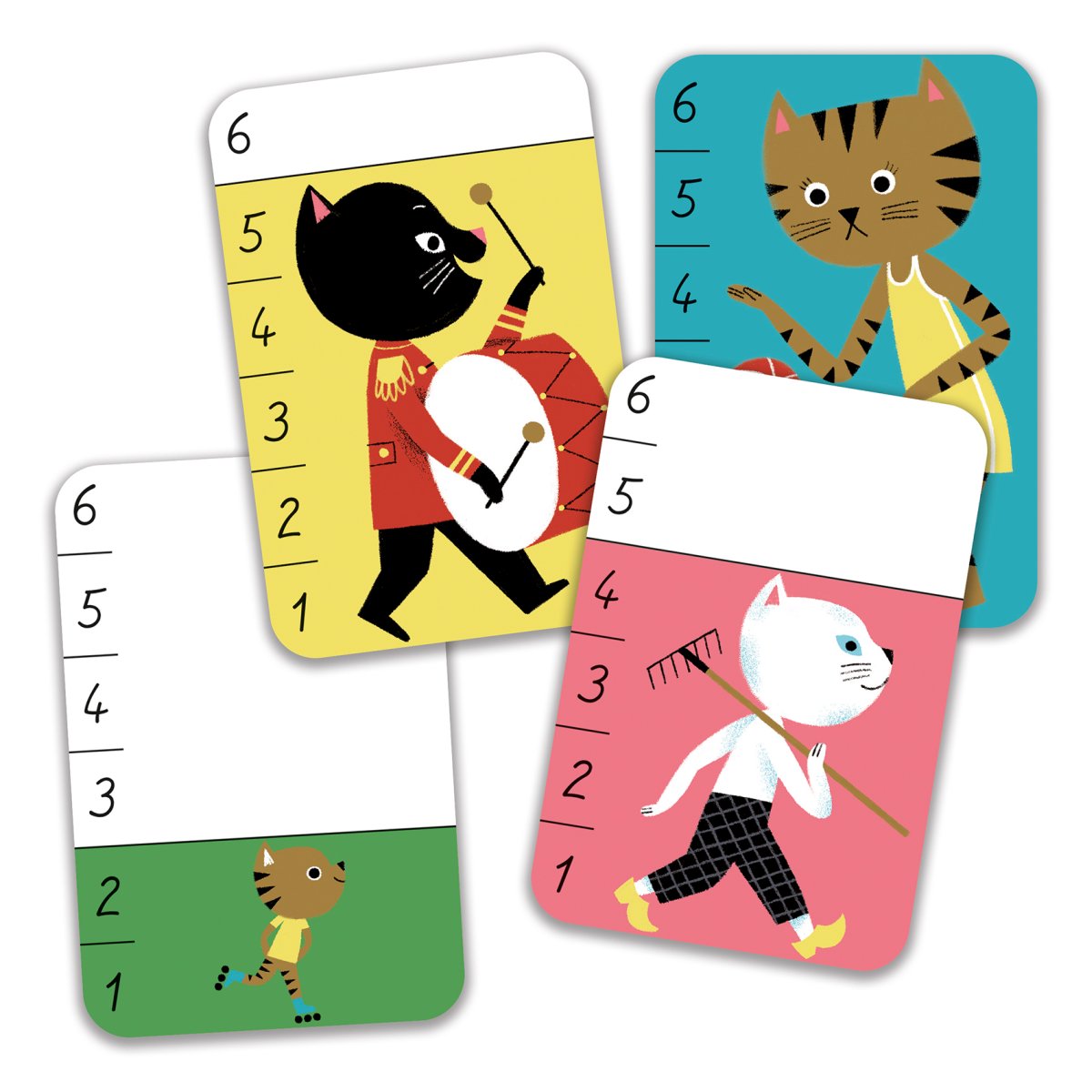 Djeco - Kartenspiele: Bata - Miaou - DJ05139-C-RVB_1200
