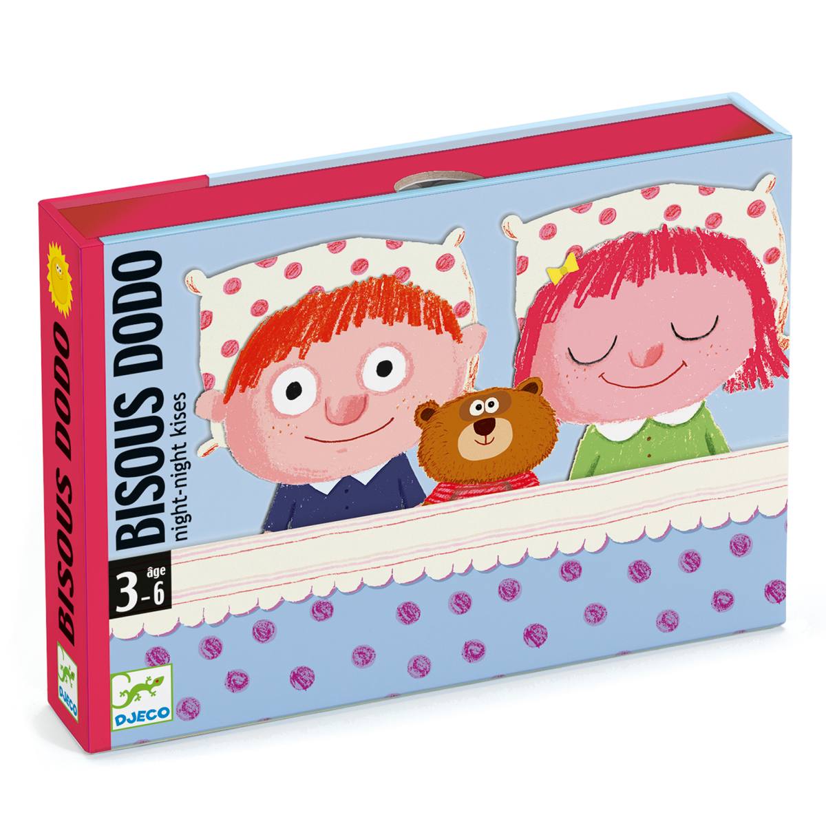 Djeco - Kartenspiele: Bisou Dodo - DJ05176-B-3D-RVB_1200