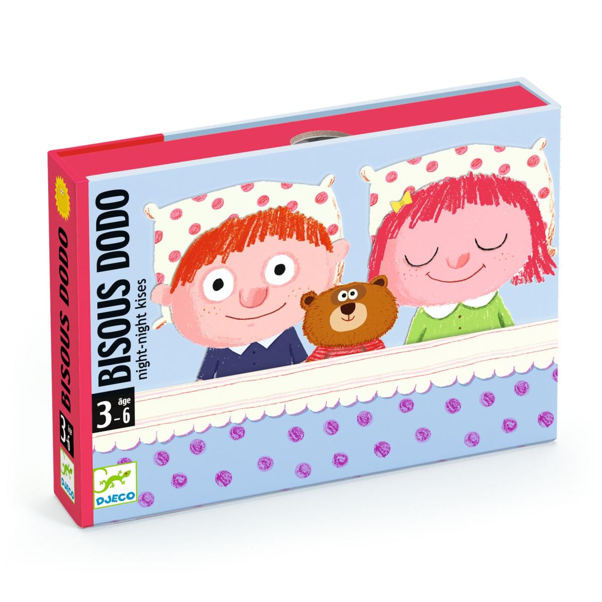Djeco - Kartenspiele: Bisou Dodo - DJ05176-B3D-RVB_1200