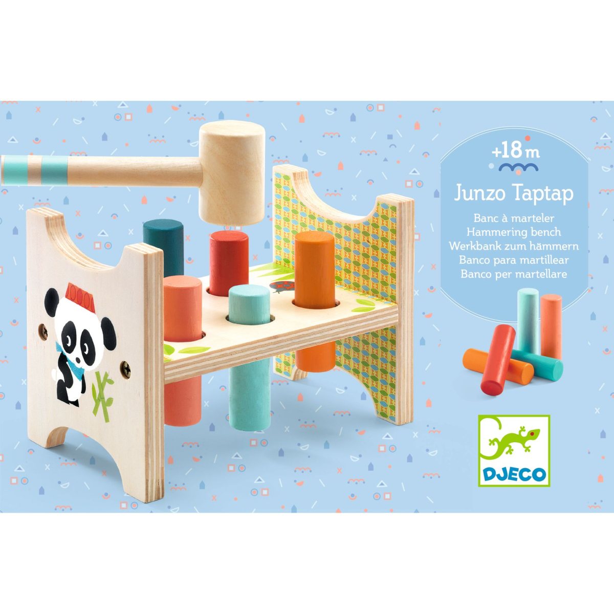 Djeco - Erstes Lernen: Junzo taptap - DJ06441-B-RVB_1200