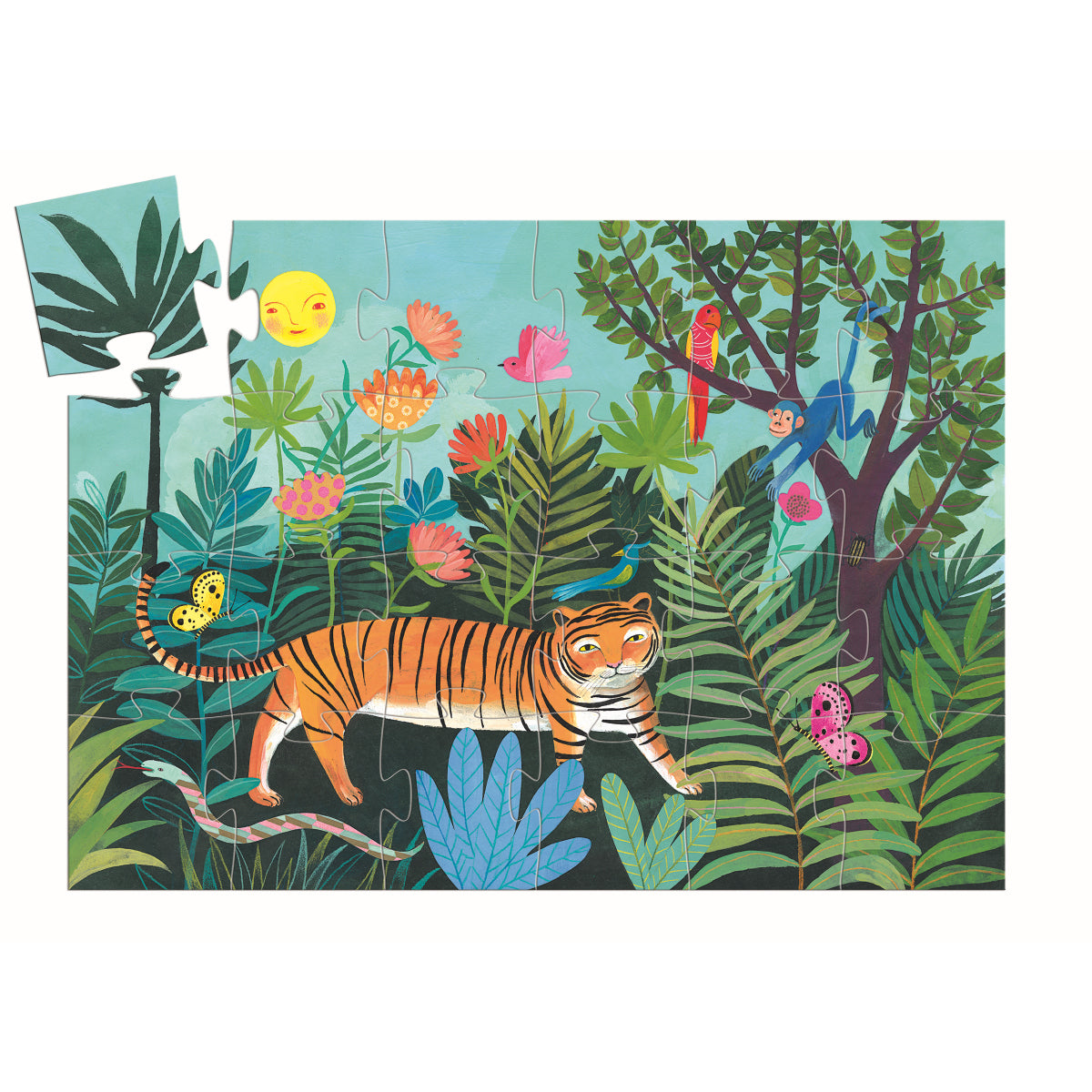 Djeco - Puzzle: Tiger - 24 Teile - DJ07201_1200