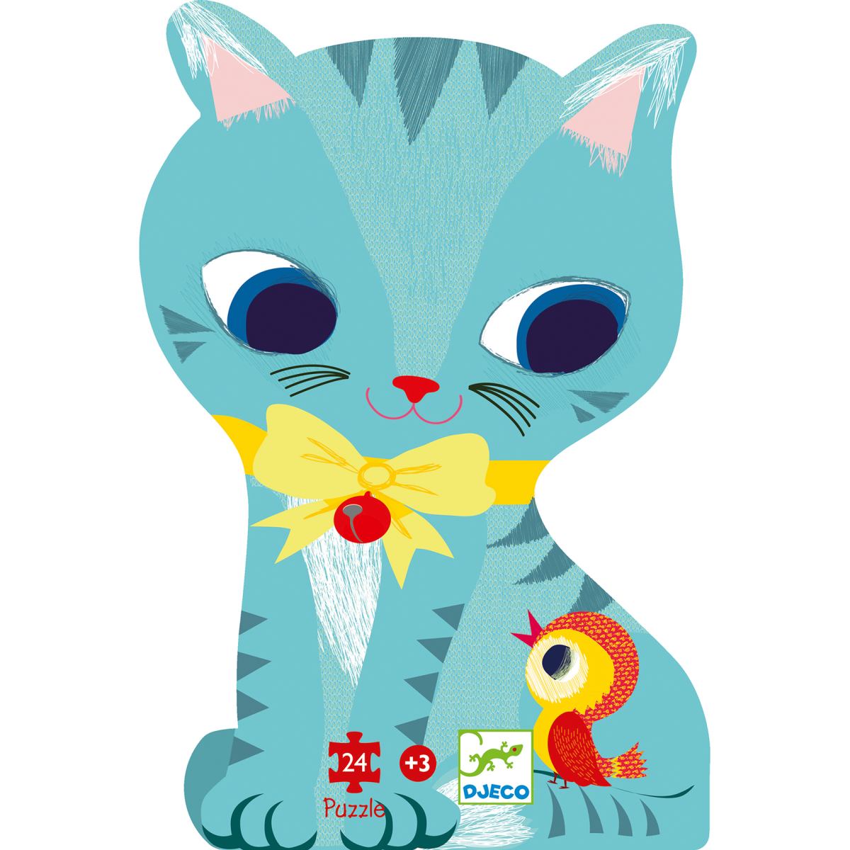 Djeco - Puzzle: Katze - 24 Teile Bild 2