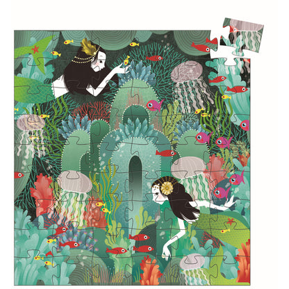 Djeco - Puzzle: Meerjungfrau - 54 Teile Bild 9