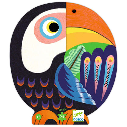 Djeco - Puzzle: Tukan - 24 Teile - DJ07283-B-RVB_1200