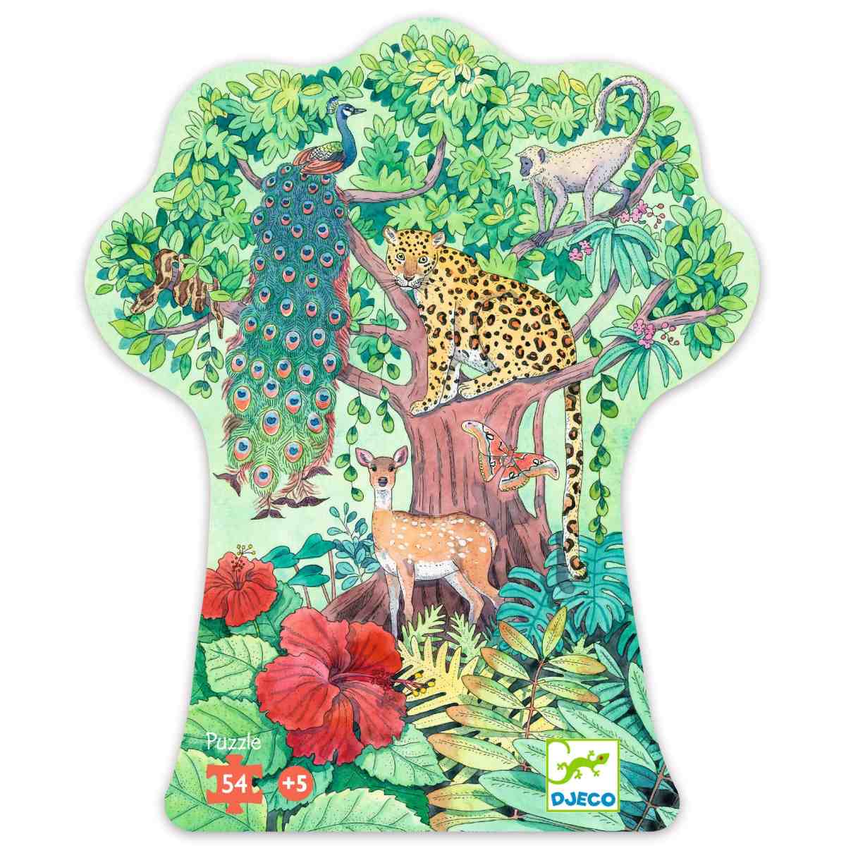 Djeco - Puzzle - Indischer Dschungel - DJ07293-B-RVB_1200