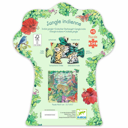 Djeco - Puzzle - Indischer Dschungel - DJ07293-B2-RVB_1200