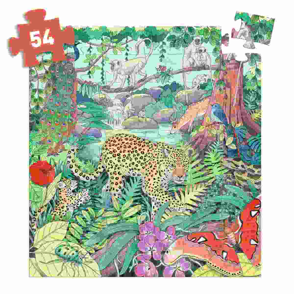 Djeco - Puzzle - Indischer Dschungel - DJ07293-C1-RVB_1200