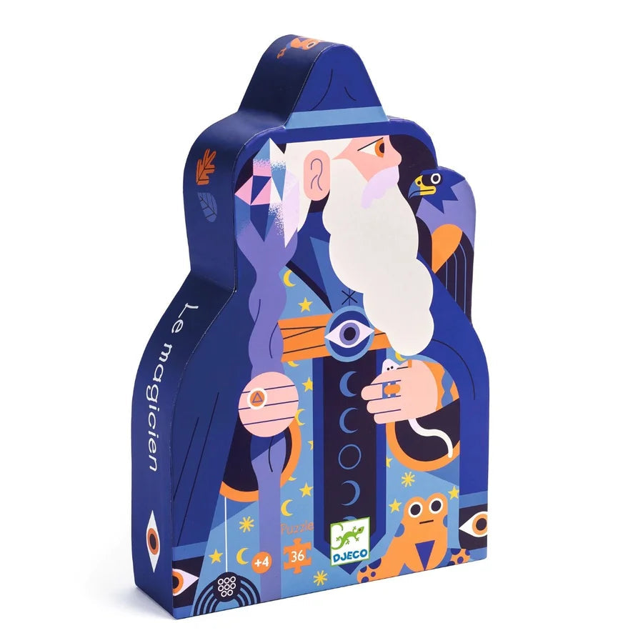 Djeco - Formen Puzzle: Der Zauberer 36