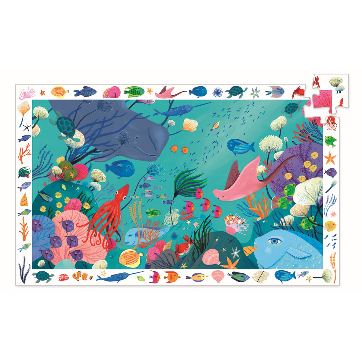 Djeco - Wimmelpuzzle: Das Meer - 54 Teile - DJ07562_1200