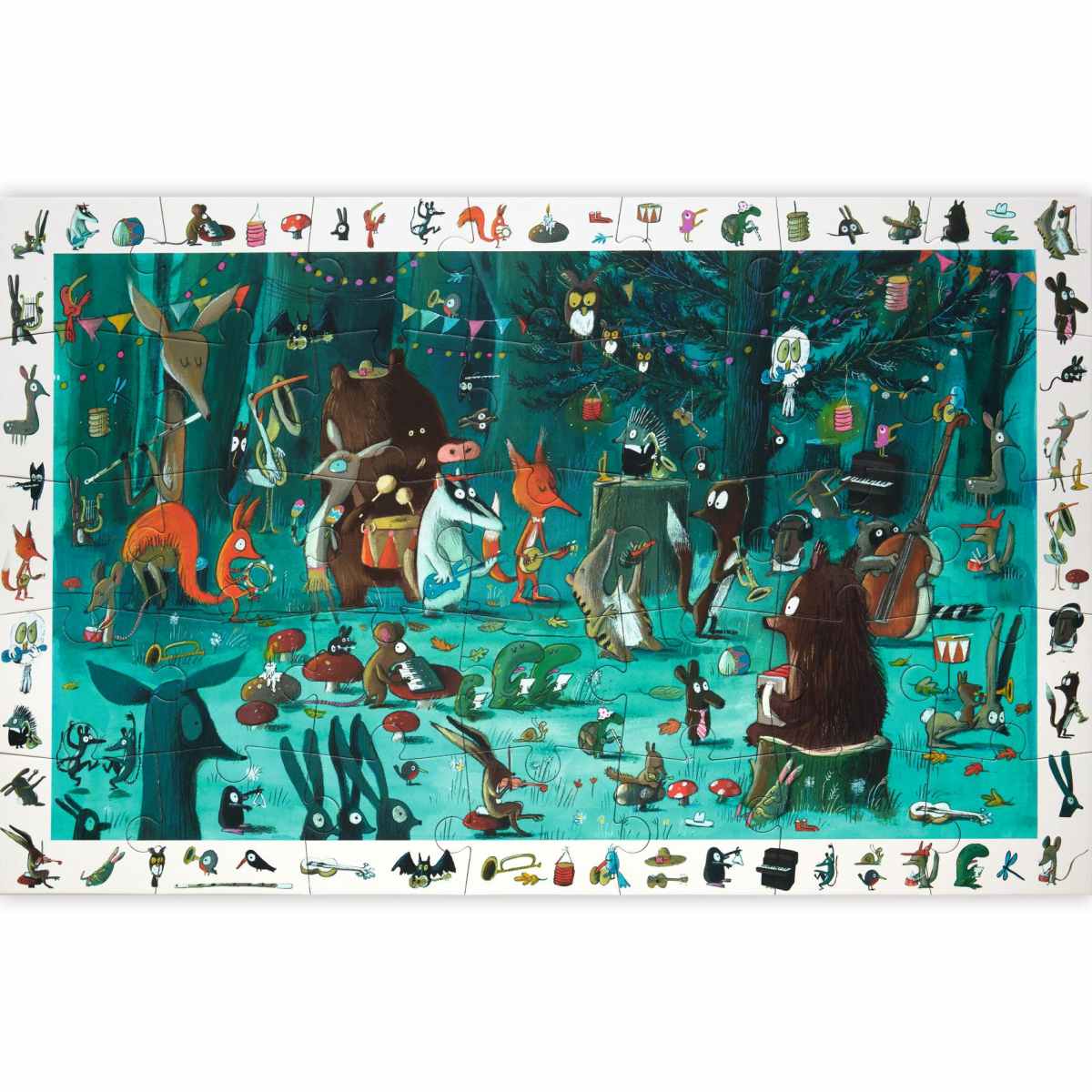Djeco - Wimmelpuzzle: Das Orchester - 35 Teile Bild 8