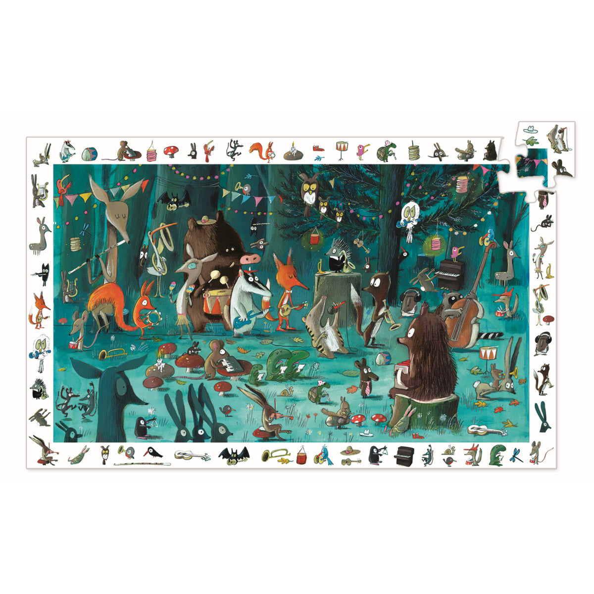 Djeco - Wimmelpuzzle: Das Orchester - 35 Teile Bild 10