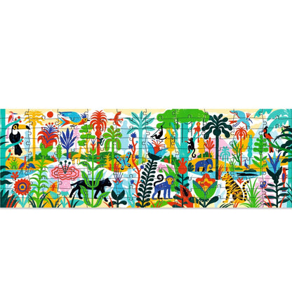 Djeco - Puzzle Gallery: Dschungel - 100 Teile Bild 7