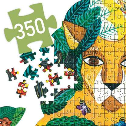 Djeco - Puzzle: Puzz'Art Löwe - 350 Teile - DJ07660-C1-RVB_1200
