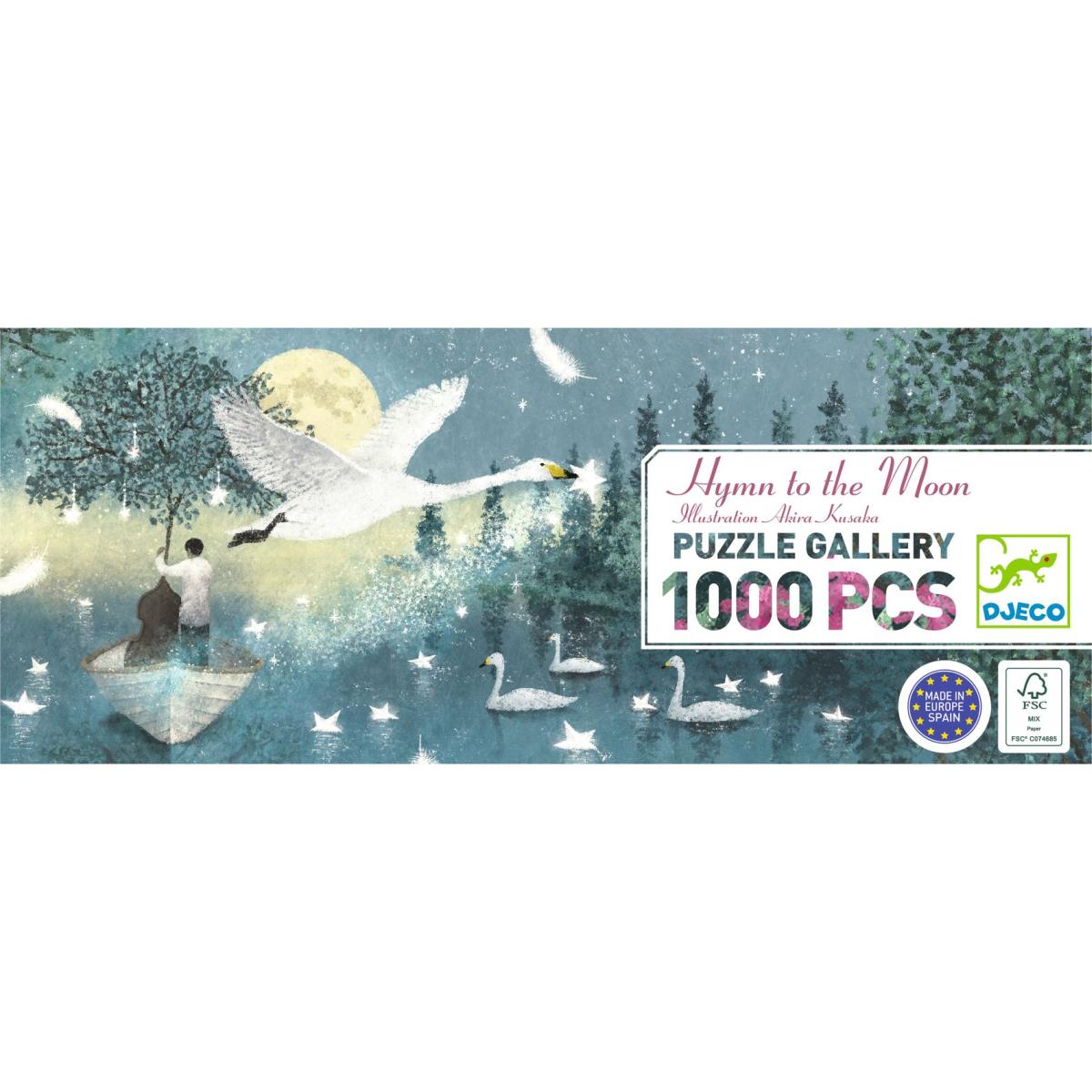 Djeco - Puzzle Hymn to the Moon Bild 1