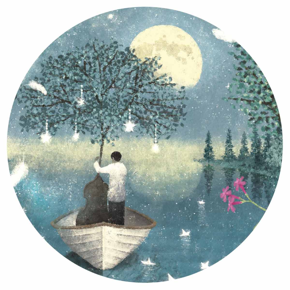 Djeco - Puzzle Hymn to the Moon Bild 5