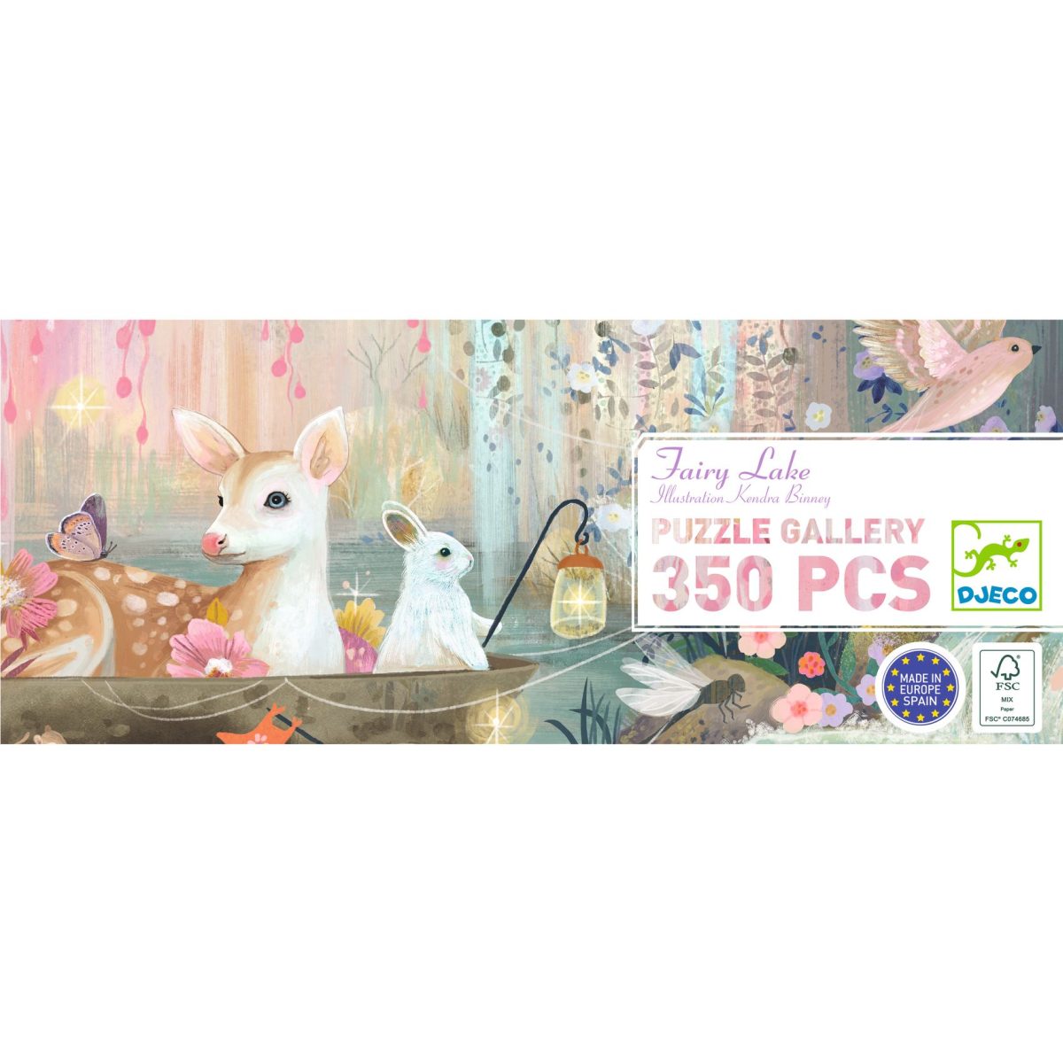 Djeco - Puzzle Gallery: Fairy Lake - 350 Teile - DJ07690-B-RVB_1200