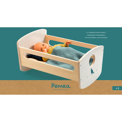 Djeco - POMEA Puppenwiege Blue Night Bild 3