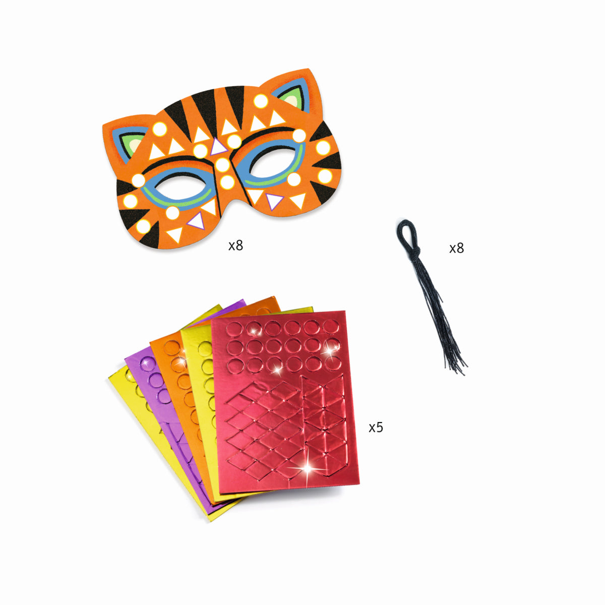 Djeco - DIY: Masken Dschungeltiere Bild 11