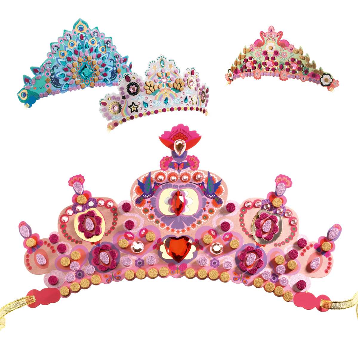 Djeco - DIY: Mosaik Diademe - DJ07901-C-RVB_1200